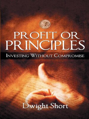cover image of Profit or Principles